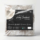Microfibre Lazy Duvet Jayda | Sand | King - 240cm (W) x 200cm (L) - The Bedding & Blankets Store