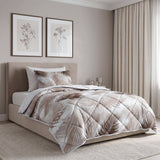Microfibre Lazy Duvet Jayda | Sand | King - 240cm (W) x 200cm (L) - The Bedding & Blankets Store
