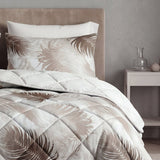 Microfibre Lazy Duvet Jayda | Sand | King - 240cm (W) x 200cm (L) - The Bedding & Blankets Store