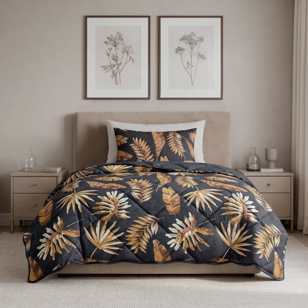 Microfibre Lazy Duvet Luisa | Sand | King - 240cm (W) x 200cm (L) - The Bedding & Blankets Store