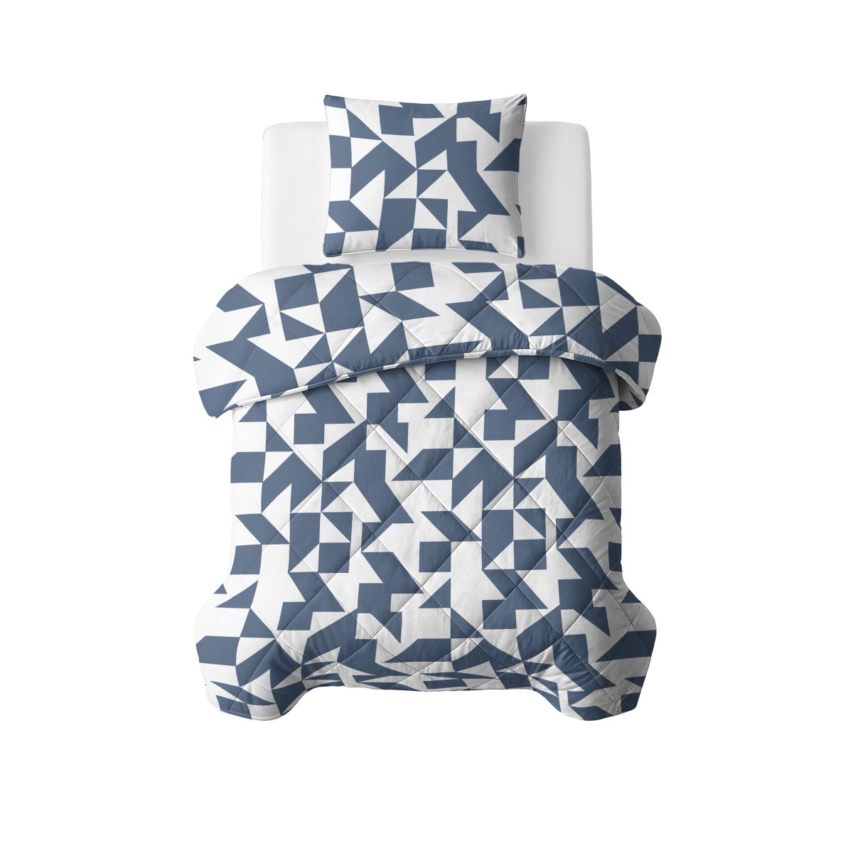 Microfibre Lazy Duvet Mado | Blue | King - 240cm (W) x 200cm (L) - The Bedding & Blankets Store