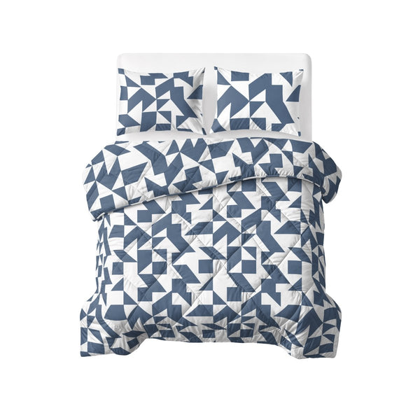 Microfibre Lazy Duvet Mado | Blue | King - 240cm (W) x 200cm (L) - The Bedding & Blankets Store