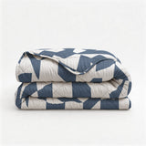 Microfibre Lazy Duvet Mado | Blue | King - 240cm (W) x 200cm (L) - The Bedding & Blankets Store
