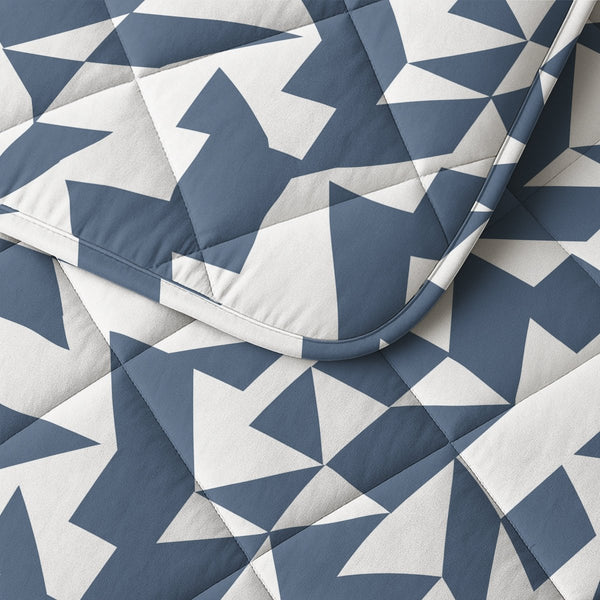 Microfibre Lazy Duvet Mado | Blue | King - 240cm (W) x 200cm (L) - The Bedding & Blankets Store