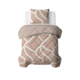 Microfibre Lazy Duvet Shapes | Sand | King Long - 240cm (W) x 220cm (L) - The Bedding & Blankets Store