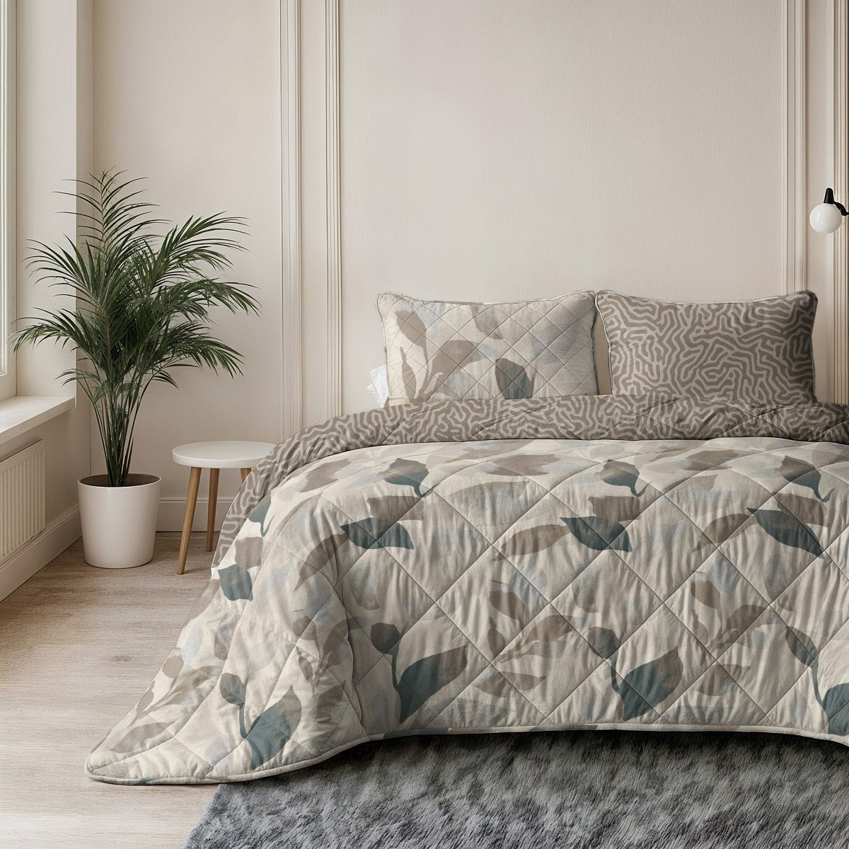 Microfibre Lazy Duvet Solitude | Taupe | King Long - 240cm (W) x 220cm (L) - The Bedding & Blankets Store