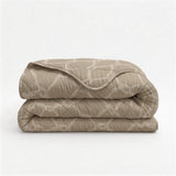 Microfibre Lazy Duvet Venzo | Sand | King - 240cm (W) x 200cm (L) - The Bedding & Blankets Store