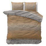 Micropercale Duvet Cover Set Boyd | Orange | Double - 200cm (W) x 220cm (L) - The Bedding & Blankets Store