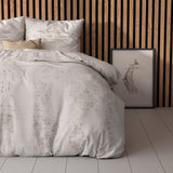 Micropercale Duvet Cover Set Carpe Diem 2 | Anthracite | Double - 200cm (W) x 200/220cm (L) - The Bedding & Blankets Store