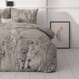 Micropercale Duvet Cover Set Dora | Gold | King Long - 240cm (W) x 220cm (L) - The Bedding & Blankets Store