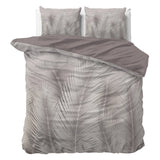 Micropercale Duvet Cover Set Karlo | Sand | Double - 200cm (W) x 200/220cm (L) - The Bedding & Blankets Store