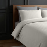 Micropercale Duvet Cover Set Milano 3D | Cream | King - 240cm (W) x 200/220cm (L) - The Bedding & Blankets Store