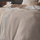 Micropercale Duvet Cover Set Teddy Print | Cream | King Long - 240cm (W) x 220cm (L) - The Bedding & Blankets Store