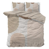 Micropercale Duvet Cover Set Teddy Print | Cream | King Long - 240cm (W) x 220cm (L) - The Bedding & Blankets Store