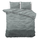 Pollycotton Duvet Cover Set Lulian Zee | Blue | Single - 140cm (W) x 220cm (L) - The Bedding & Blankets Store