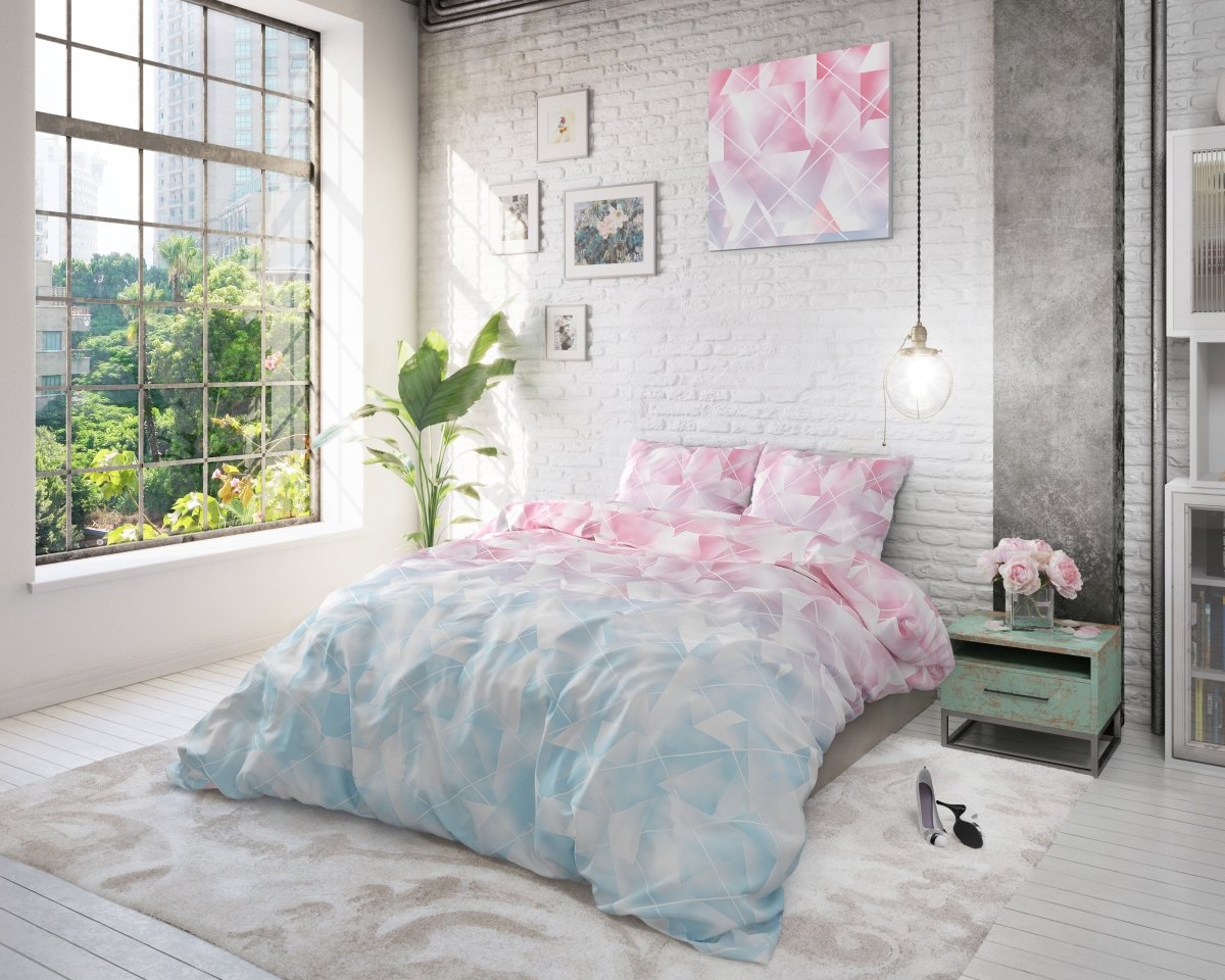 Polycotton Duvet Cover Set Air Soft | White | Single - 140cm (W) x 220cm (L) - The Bedding & Blankets Store