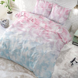 Polycotton Duvet Cover Set Air Soft | White | Single - 140cm (W) x 220cm (L) - The Bedding & Blankets Store