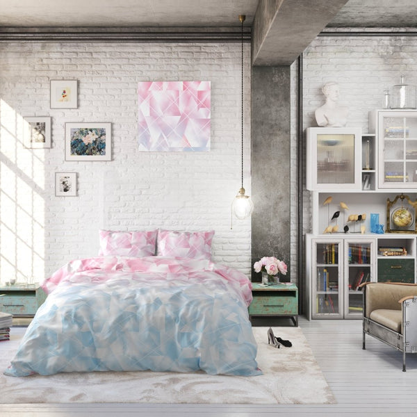 Polycotton Duvet Cover Set Air Soft | White | Single - 140cm (W) x 220cm (L) - The Bedding & Blankets Store