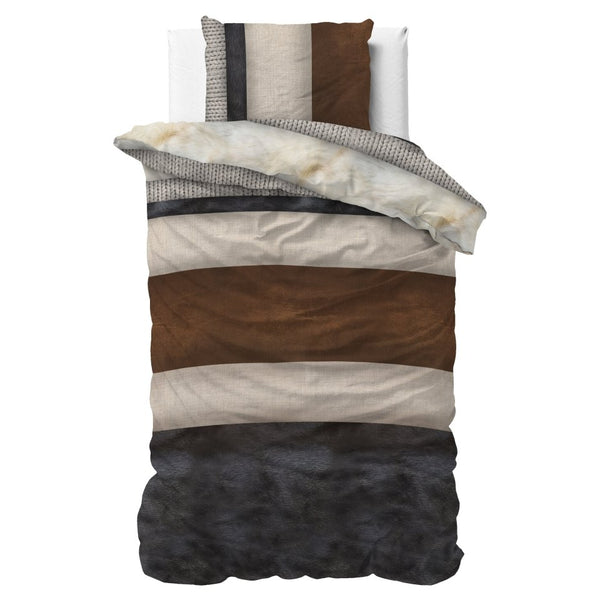 Polycotton Duvet Cover Set Alva | Multicolour | Single - 140cm (W) x 220cm (L) - The Bedding & Blankets Store
