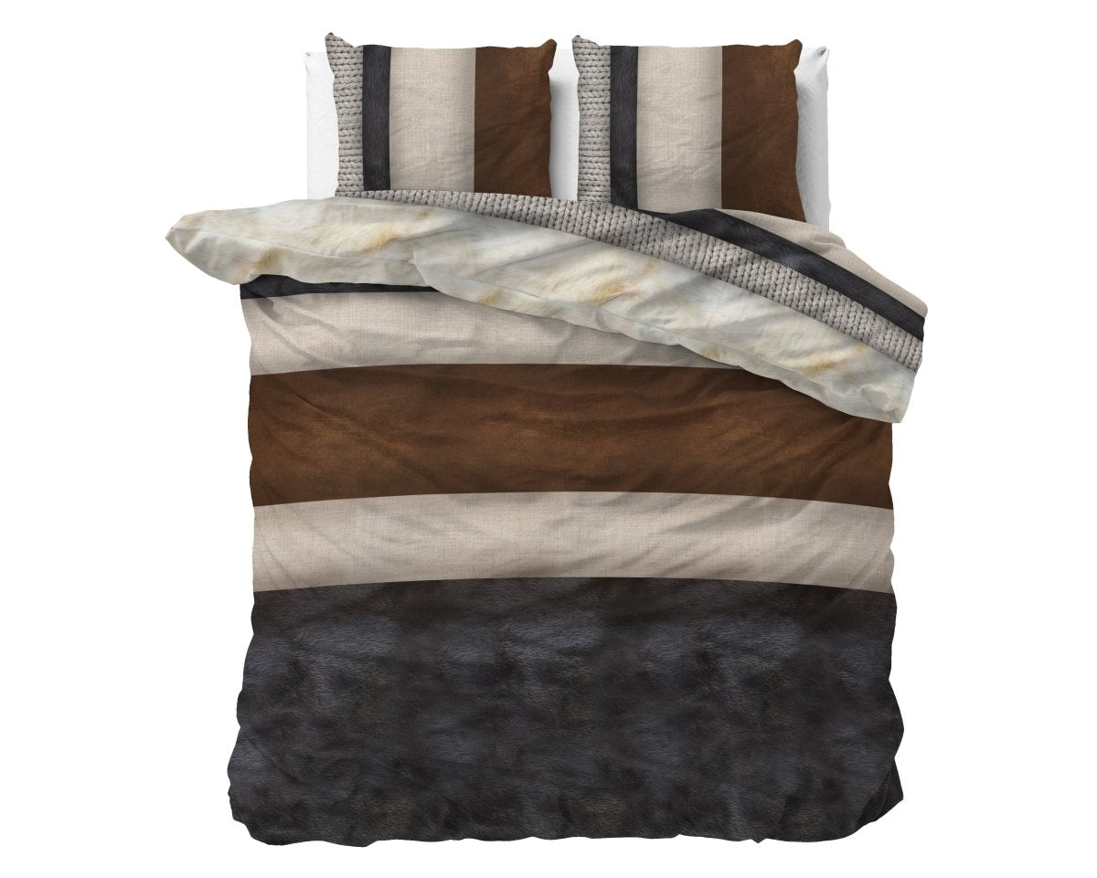 Polycotton Duvet Cover Set Alva | Multicolour | Single - 140cm (W) x 220cm (L) - The Bedding & Blankets Store