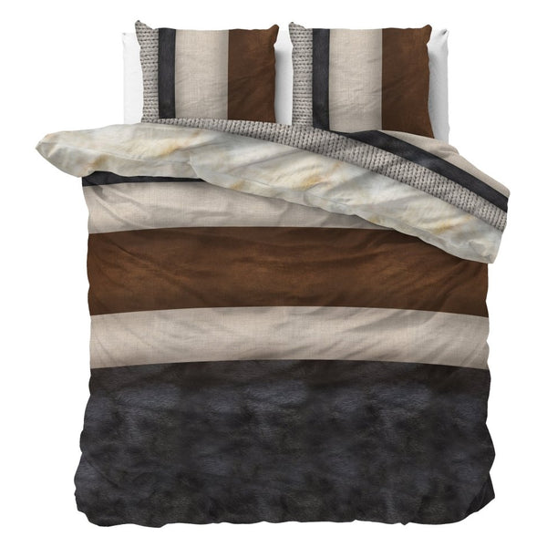 Polycotton Duvet Cover Set Alva | Multicolour | Single - 140cm (W) x 220cm (L) - The Bedding & Blankets Store