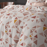 Polycotton Duvet Cover Set Bella | White | Single - 140cm (W) x 220cm (L) - The Bedding & Blankets Store