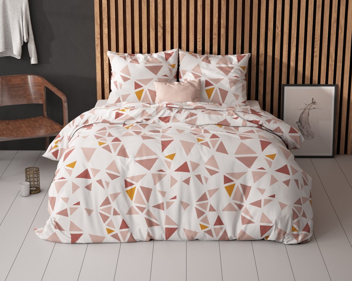 Polycotton Duvet Cover Set Bella | White | Single - 140cm (W) x 220cm (L) - The Bedding & Blankets Store