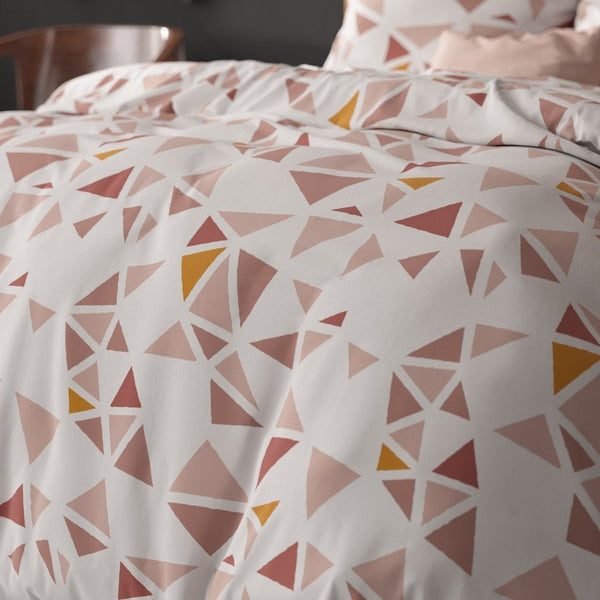 Polycotton Duvet Cover Set Bella | White | Single - 140cm (W) x 220cm (L) - The Bedding & Blankets Store