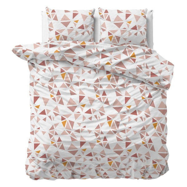 Polycotton Duvet Cover Set Bella | White | Single - 140cm (W) x 220cm (L) - The Bedding & Blankets Store