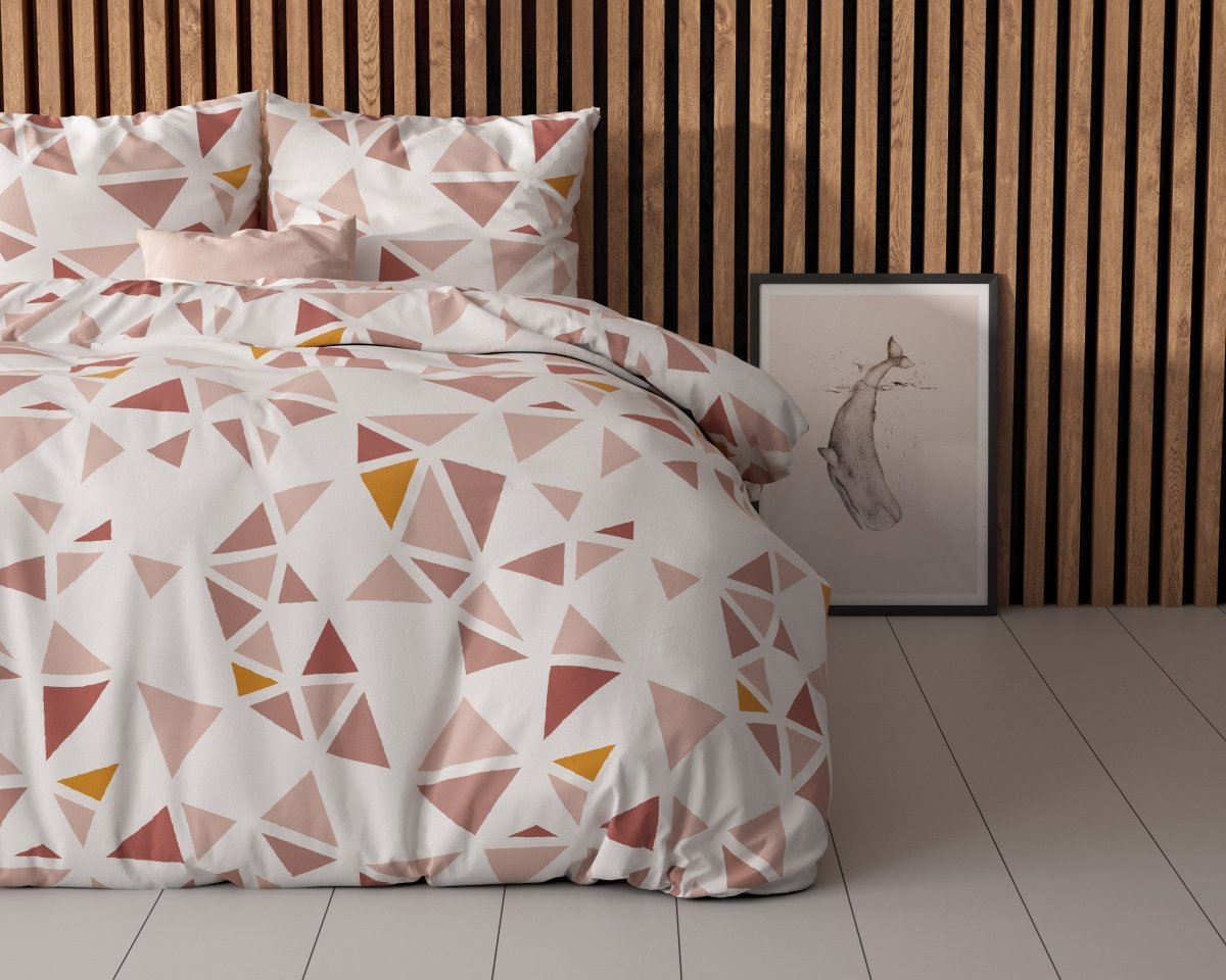 Polycotton Duvet Cover Set Bella | White | Single - 140cm (W) x 220cm (L) - The Bedding & Blankets Store