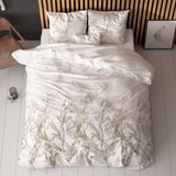 Polycotton Duvet Cover Set Flynn | White | Single - 140cm (W) x 220cm (L) - The Bedding & Blankets Store