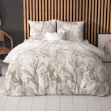 Polycotton Duvet Cover Set Flynn | White | Single - 140cm (W) x 220cm (L) - The Bedding & Blankets Store