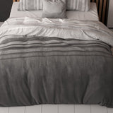 Polycotton Duvet Cover Set Moon Lights | Grey | Single - 140cm (W) x 220cm (L) - The Bedding & Blankets Store