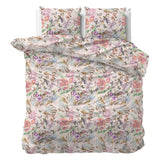 Polycotton Duvet Cover Set Sierra | Pink | Double - 200cm (W) x 220cm (L) - The Bedding & Blankets Store