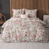 Polycotton Duvet Cover Set Sierra | Pink | Single - 140cm (W) x 220cm (L) - The Bedding & Blankets Store
