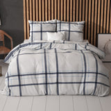 Polycotton Duvet Cover Set Simply Amazing | White | King Long - 240cm (W) x 220cm (L) - The Bedding & Blankets Store