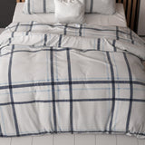 Polycotton Duvet Cover Set Simply Amazing | White | King Long - 240cm (W) x 220cm (L) - The Bedding & Blankets Store