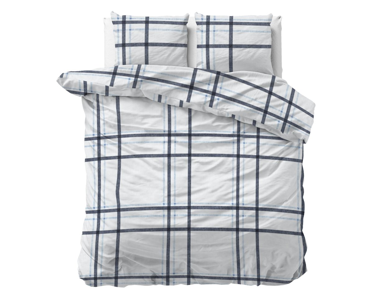 Polycotton Duvet Cover Set Simply Amazing | White | King Long - 240cm (W) x 220cm (L) - The Bedding & Blankets Store