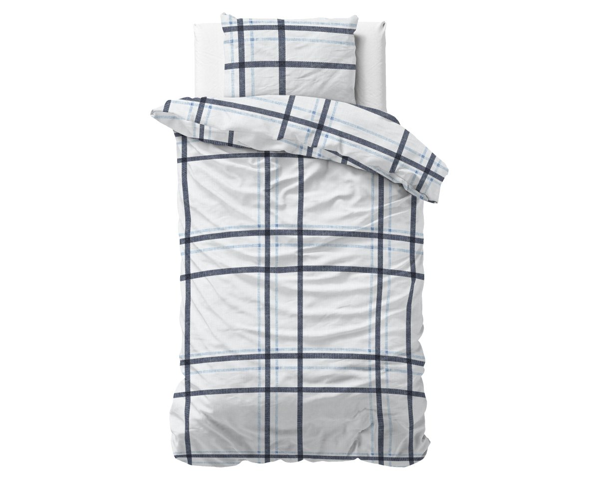 Polycotton Duvet Cover Set Simply Amazing | White | King Long - 240cm (W) x 220cm (L) - The Bedding & Blankets Store