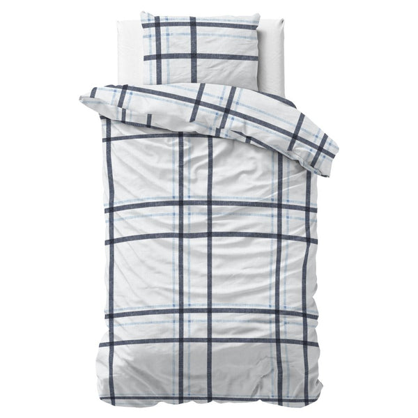 Polycotton Duvet Cover Set Simply Amazing | White | King Long - 240cm (W) x 220cm (L) - The Bedding & Blankets Store