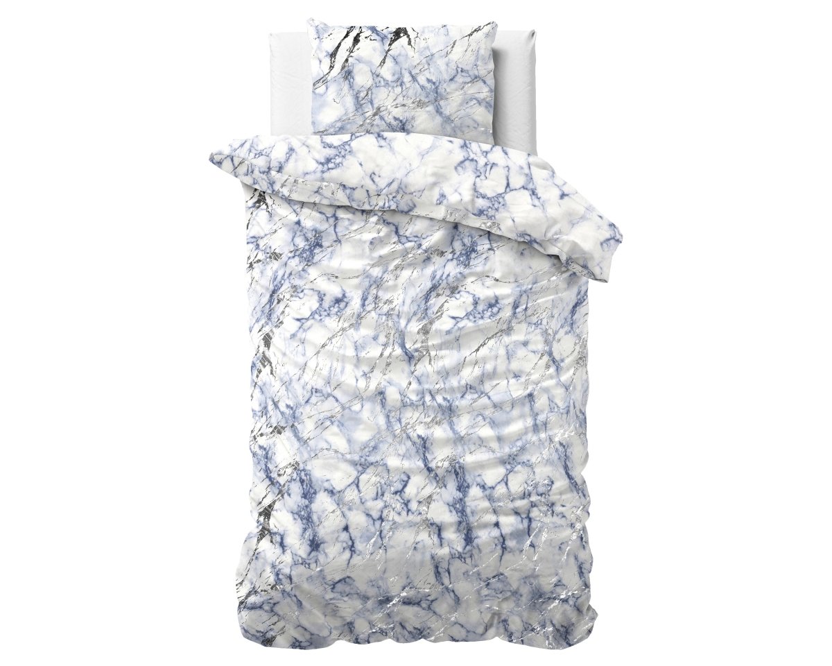 Polyester Duvet Cover Set Ocean | Blue | Single - 140cm (W) x 220cm (L) - The Bedding & Blankets Store