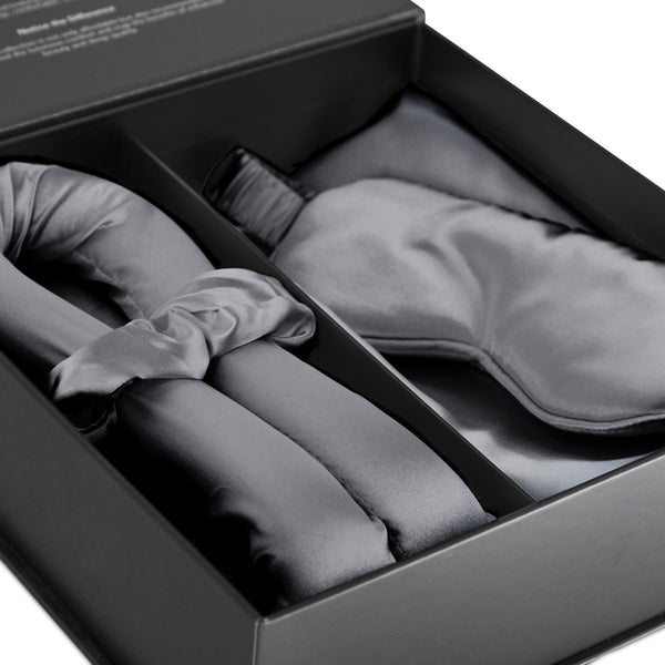 Premium 4 - Piece Beauty Care Set | Anthracite Grey | 4 - Piece Set - The Bedding & Blankets Store