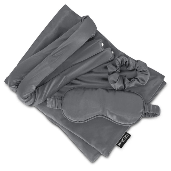 Premium 4 - Piece Beauty Care Set | Anthracite Grey | 4 - Piece Set - The Bedding & Blankets Store