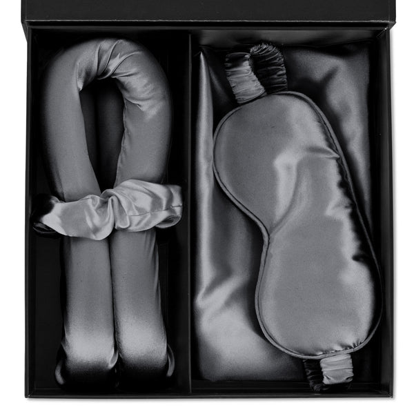 Premium 4 - Piece Beauty Care Set | Anthracite Grey | 4 - Piece Set - The Bedding & Blankets Store