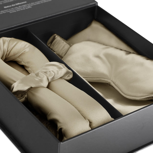 Premium 4 - Piece Beauty Care Set | Gold | 4 - Piece Set - The Bedding & Blankets Store