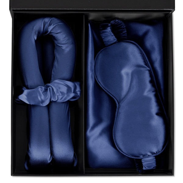 Premium 4 - Piece Beauty Care Set | Navy | 4 - Piece Set - The Bedding & Blankets Store