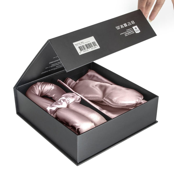 Premium 4 - Piece Beauty Care Set | Pink | 4 - Piece Set - The Bedding & Blankets Store