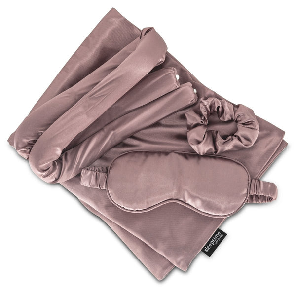 Premium 4 - Piece Beauty Care Set | Pink | 4 - Piece Set - The Bedding & Blankets Store