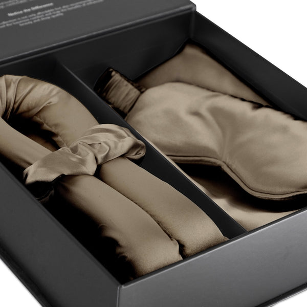 Premium 4 - Piece Beauty Care Set | Taupe | 4 - Piece Set - The Bedding & Blankets Store