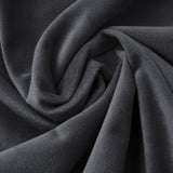 Premium Velvet Fitted Sheet | Anthracite Grey | Single 90 x 200cm (L) x 30cm (D) - The Bedding & Blankets Store